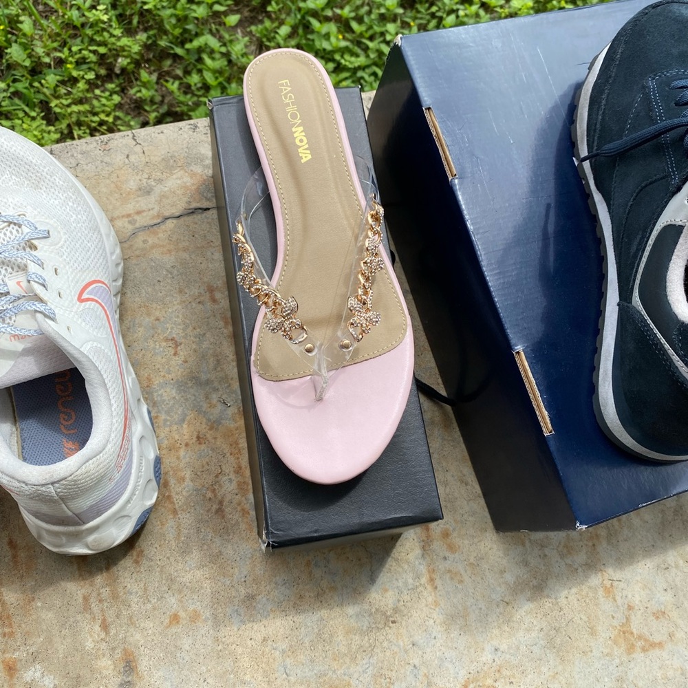 Fashion Nova Pink Women's Sandals